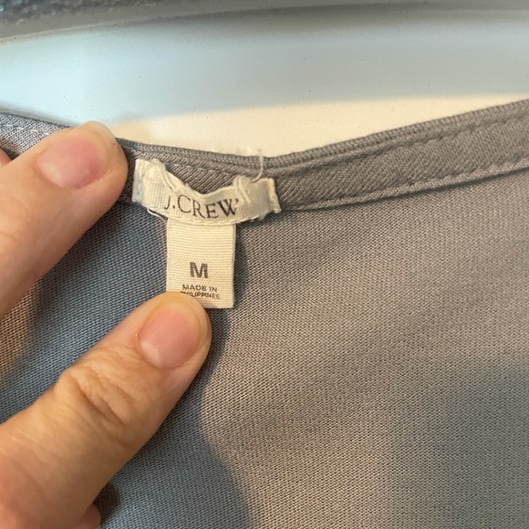 J Crew ruched tank top - Picture 2 of 3